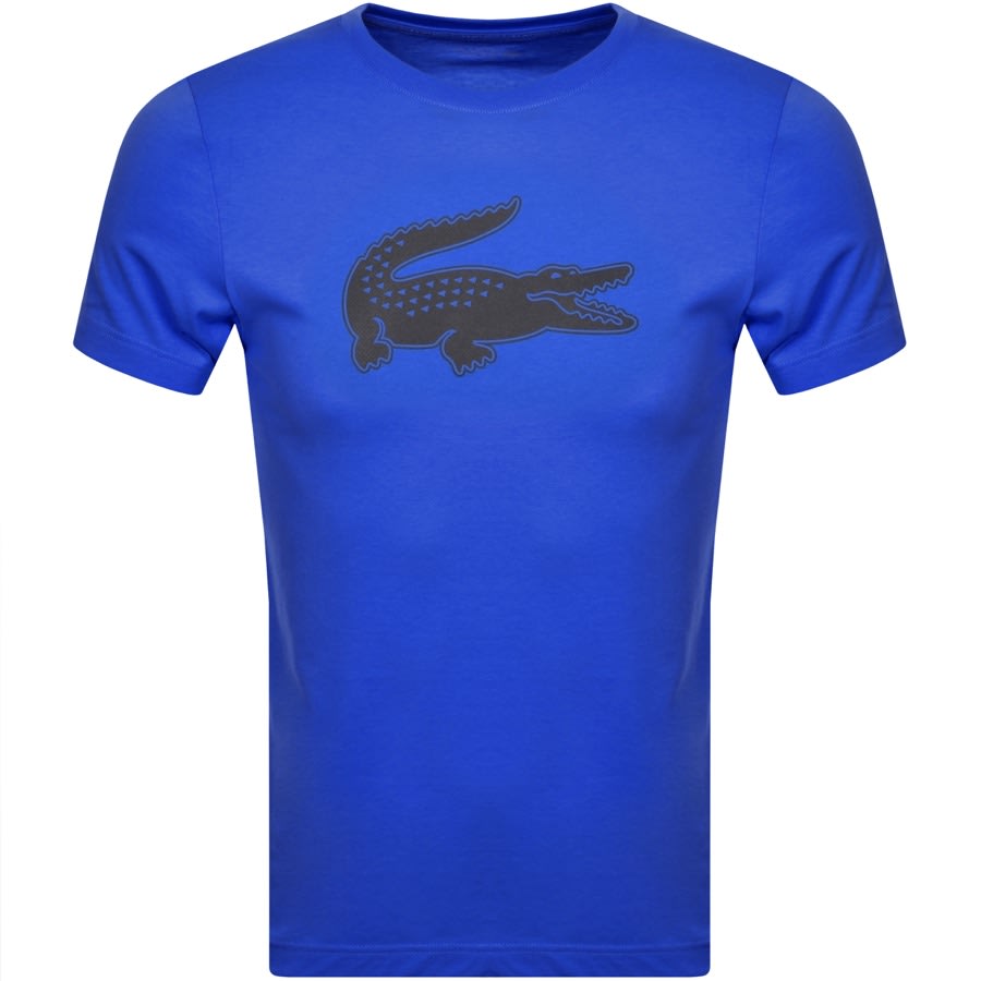 Alternative Image for ProductLacoste Sport Crew Neck T Shirt Blue1